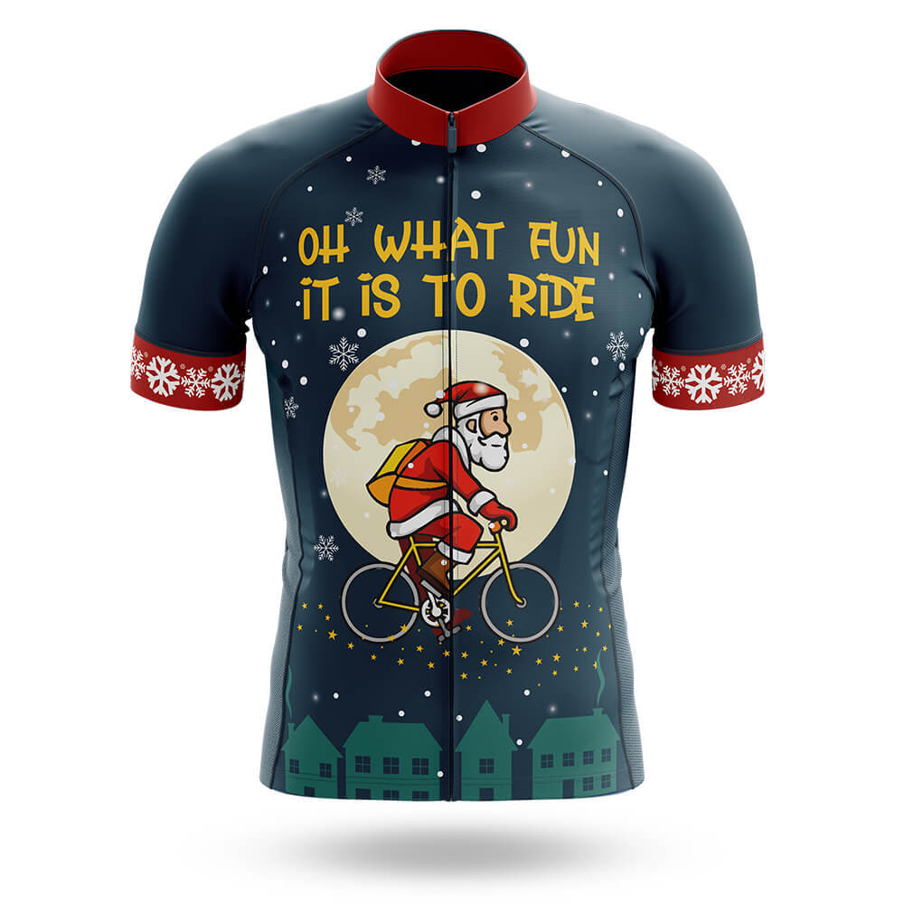 Oh What Fun It Is To Ride- Men's Cycling Kit-Jersey Only-Global Cycling Gear