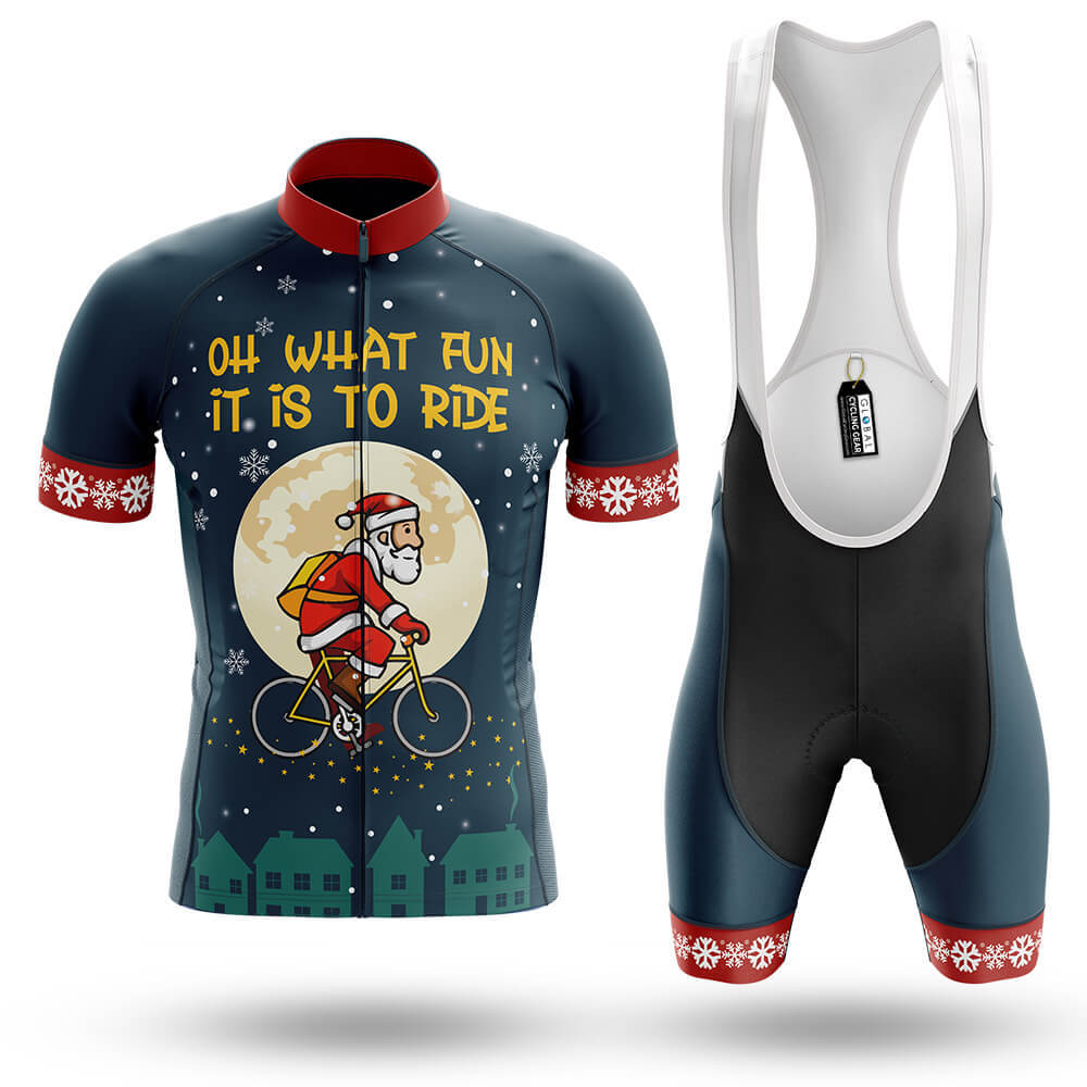 Oh What Fun It Is To Ride- Men's Cycling Kit-Full Set-Global Cycling Gear