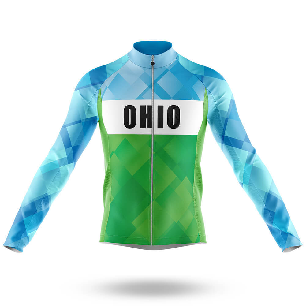 Ohio S3 - Men's Cycling Kit-Long Sleeve Jersey-Global Cycling Gear