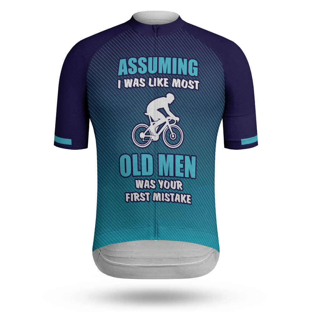 Old Man Cycling Jersey-Style 2-Global Cycling Gear