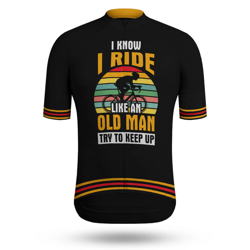 Old Man Cycling Jersey-Style 3-Global Cycling Gear