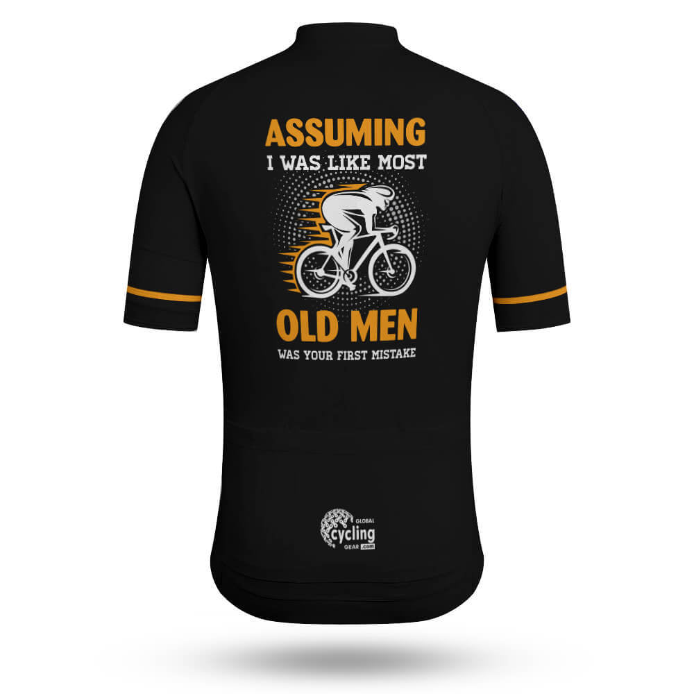 Old Man Cycling Jersey-Style 1-Global Cycling Gear