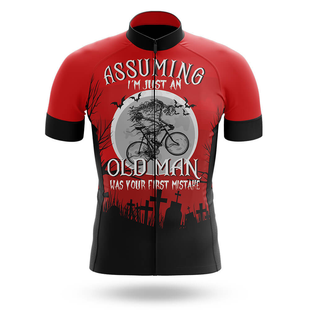 Assuming Old Man - Men's Cycling Kit-Jersey Only-Global Cycling Gear