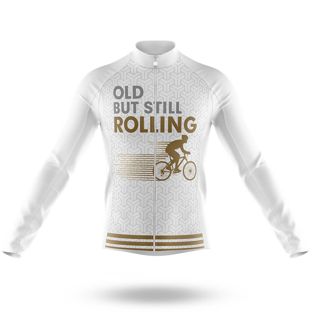 Old But Still Rolling V2 - Men's Cycling Kit-Long Sleeve Jersey-Global Cycling Gear