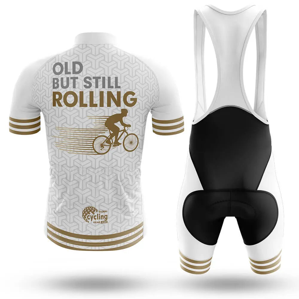 Old But Still Rolling V2 - Men's Cycling Kit-Full Set-Global Cycling Gear