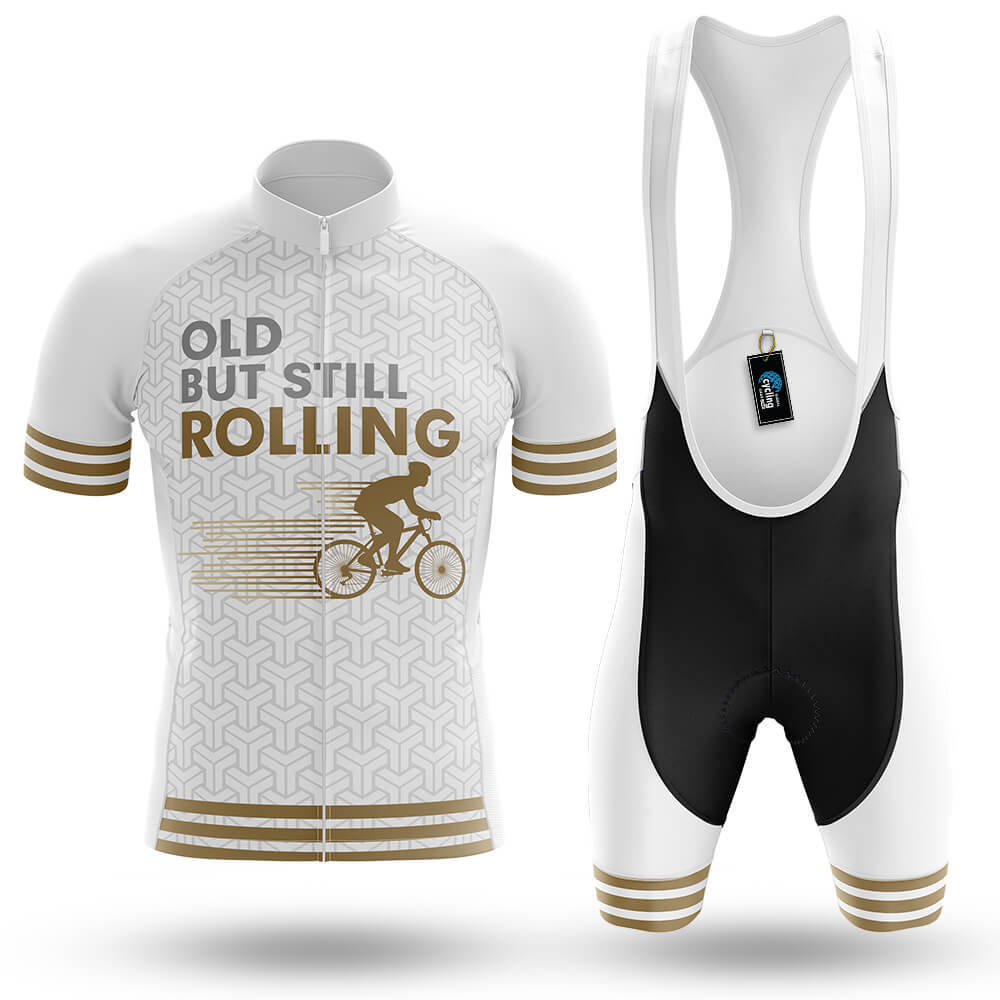 Old But Still Rolling V2 - Men's Cycling Kit-Full Set-Global Cycling Gear