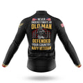 U.S. Navy Veteran Old Man V2 - Men's Cycling Kit-Full Set-Global Cycling Gear