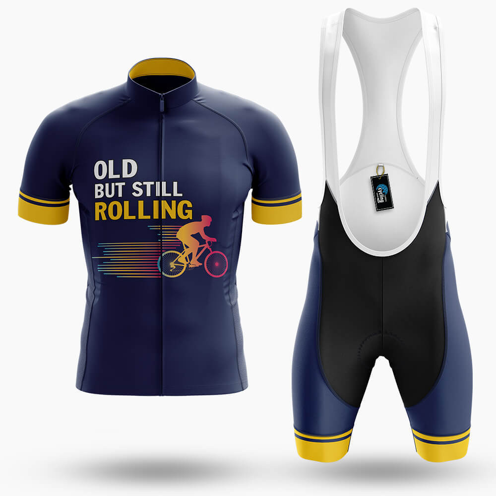 Old But Still Rolling - Men's Cycling Kit-Full Set-Global Cycling Gear