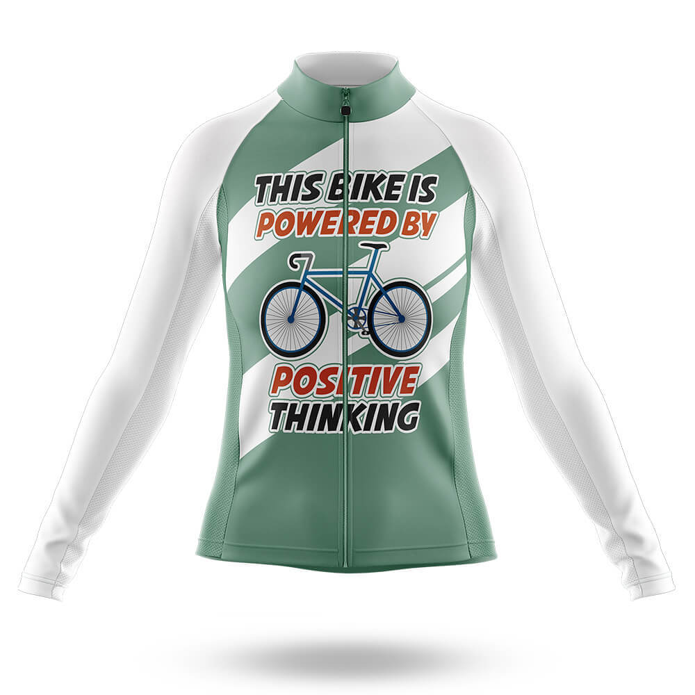 Positive Thinking - Women- Cycling Kit-Long Sleeve Jersey-Global Cycling Gear