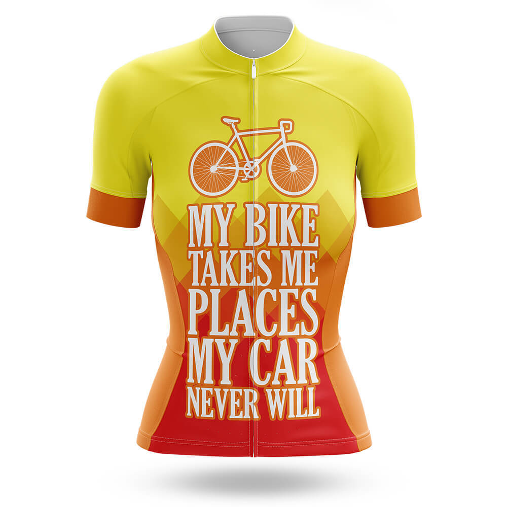 Take Me Places - Women - Cycling Kit-Jersey Only-Global Cycling Gear