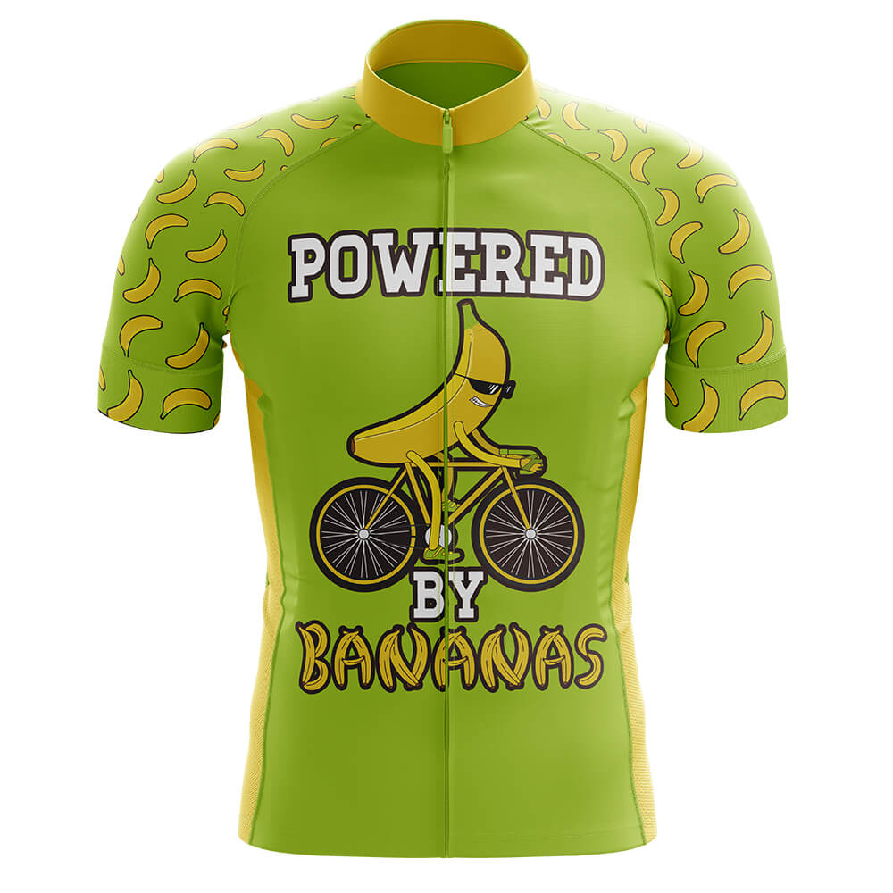 Powered By Bananas - Men's Cycling Kit-Jersey Only-Global Cycling Gear