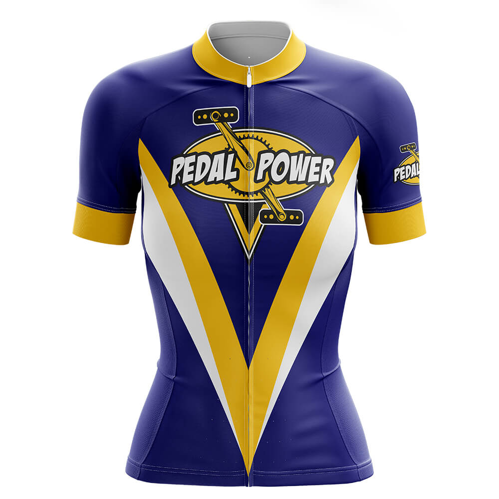 Pedal Power - Women - Cycling Kit-Jersey Only-Global Cycling Gear