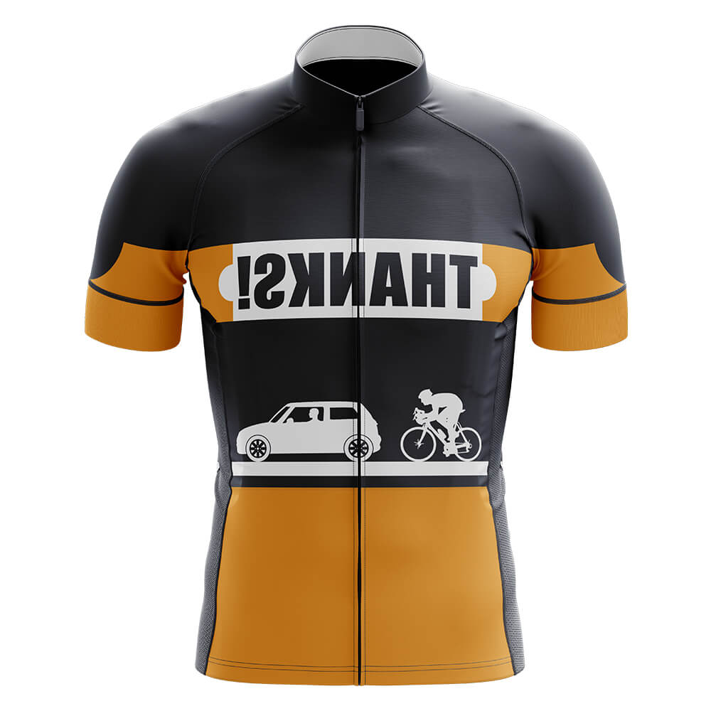 Don't Run Me Over - Safety Men's Cycling Kit-Jersey Only-Global Cycling Gear