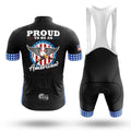 Proud To Be An American - Men's Cycling Kit-Full Set-Global Cycling Gear