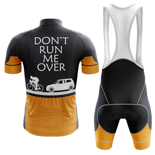 Don't Run Me Over - Safety Men's Cycling Kit-Full Set-Global Cycling Gear