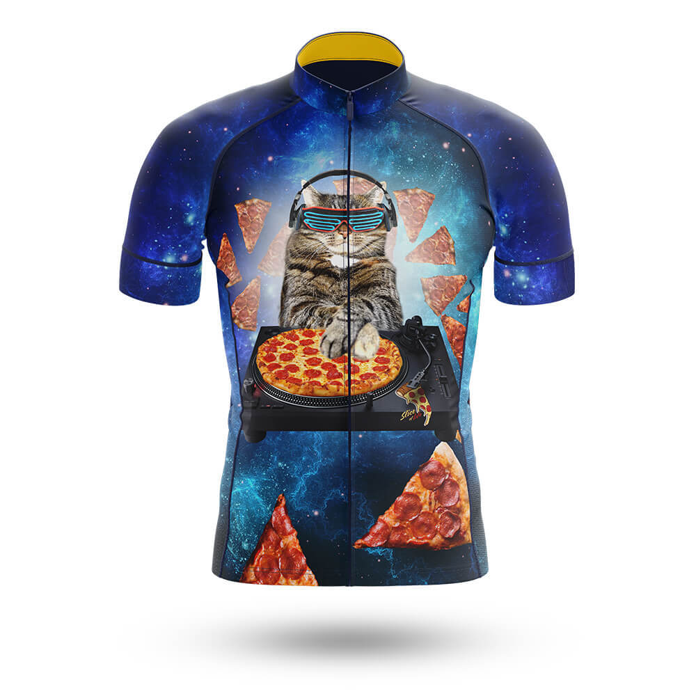 DJ Pizza Cat - Men's Cycling Kit-Jersey Only-Global Cycling Gear