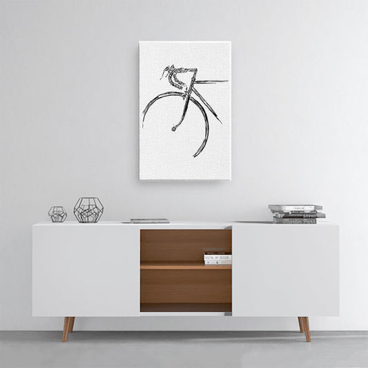 Bicycle Sketch - Wall Art Poster-Global Cycling Gear