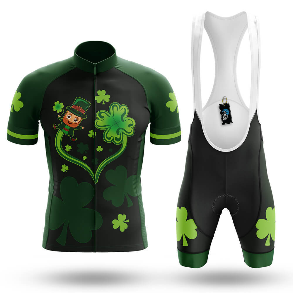 Happy St Patrick's Day V2 - Men's Cycling Kit-Full Set-Global Cycling Gear
