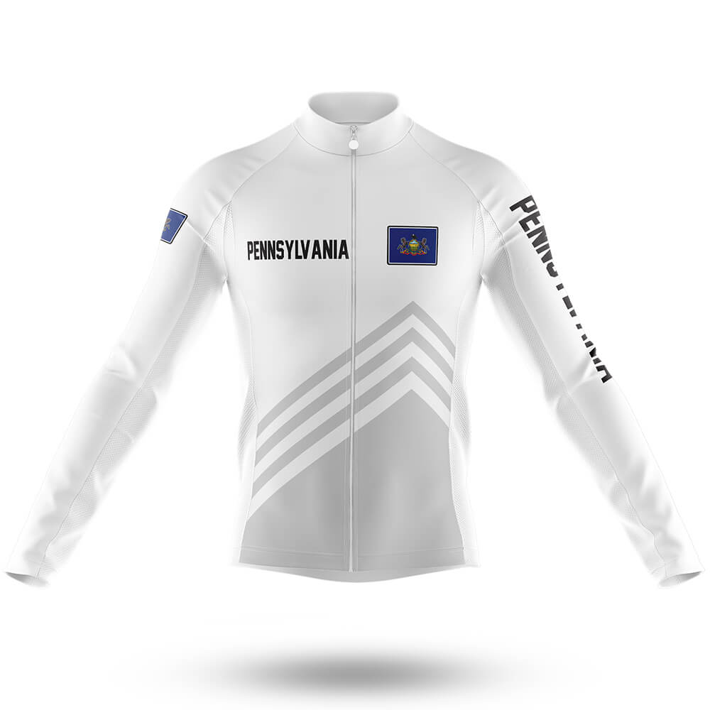 Pennsylvania S4 - Men's Cycling Kit-Long Sleeve Jersey-Global Cycling Gear