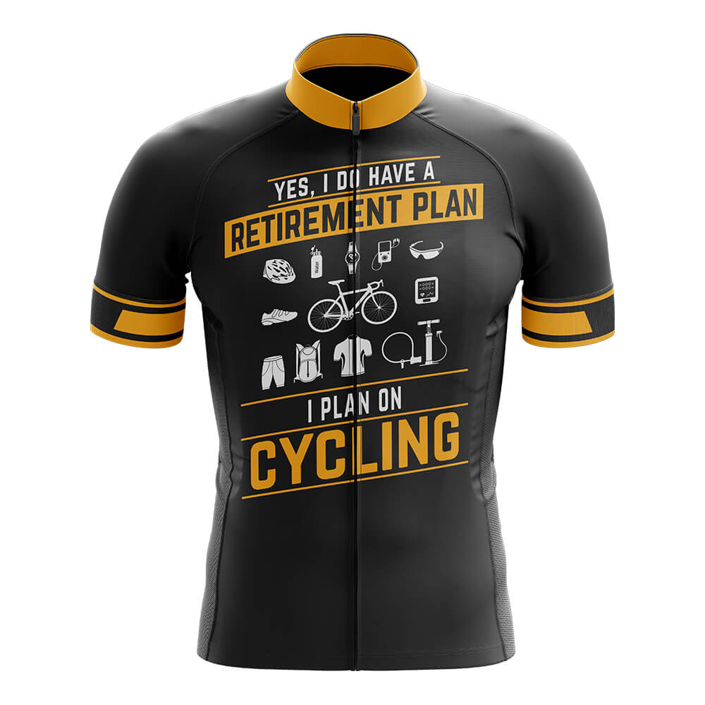 Retirement Plan V3 - Men's Cycling Kit-Jersey Only-Global Cycling Gear