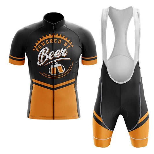 Powered By Beer - Men's Cycling Kit-Full Set-Global Cycling Gear