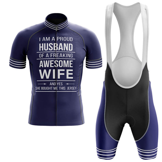 Awesome Wife - Men's Cycling Kit-Full Set-Global Cycling Gear