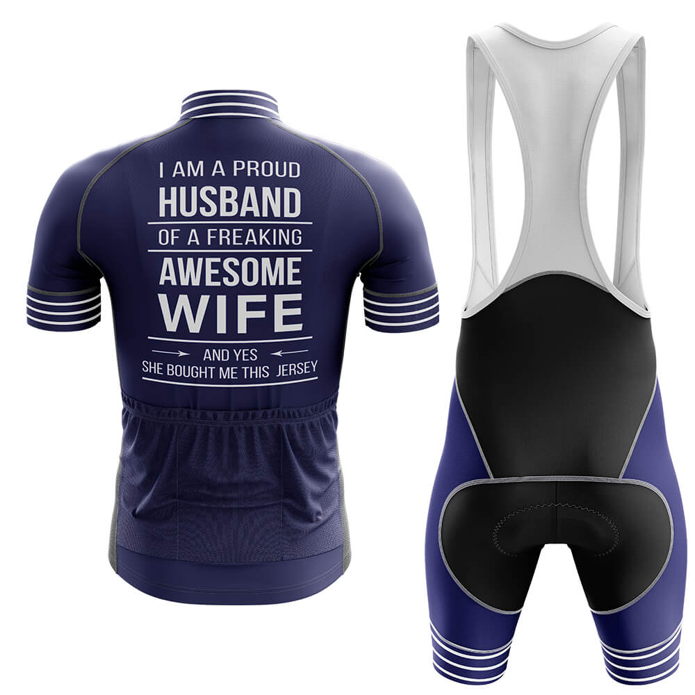 Awesome Wife - Men's Cycling Kit-Full Set-Global Cycling Gear