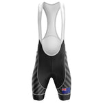 New Zealand V13 - Black - Men's Cycling Kit-Bibs Only-Global Cycling Gear