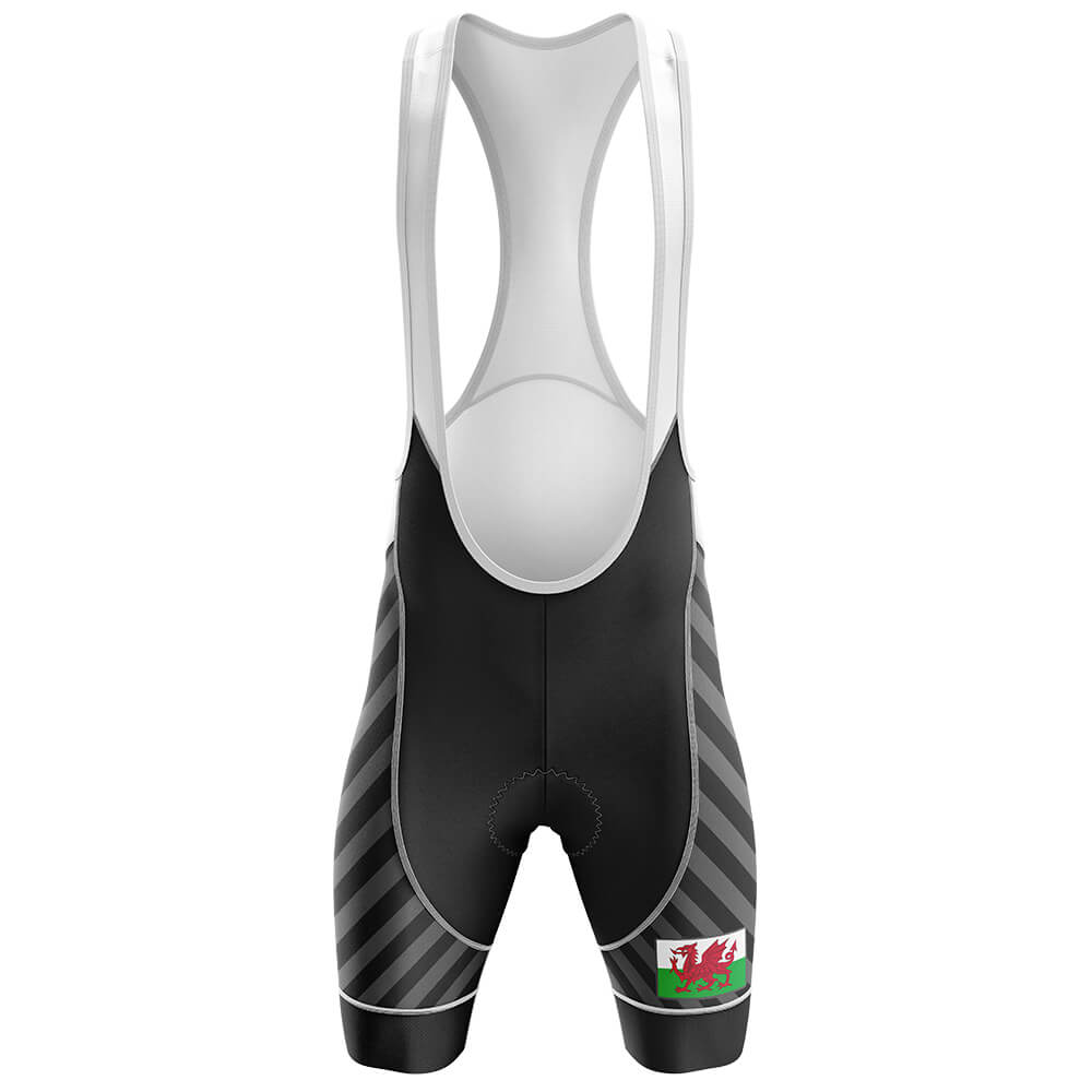 Wales V13 - Black - Men's Cycling Kit-Bibs Only-Global Cycling Gear