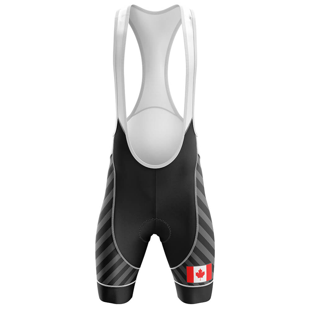 Canada V13 - Black - Men's Cycling Kit-Bibs Only-Global Cycling Gear