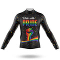 Ride With Pride V2 - Men's Cycling Kit-Long Sleeve Jersey-Global Cycling Gear