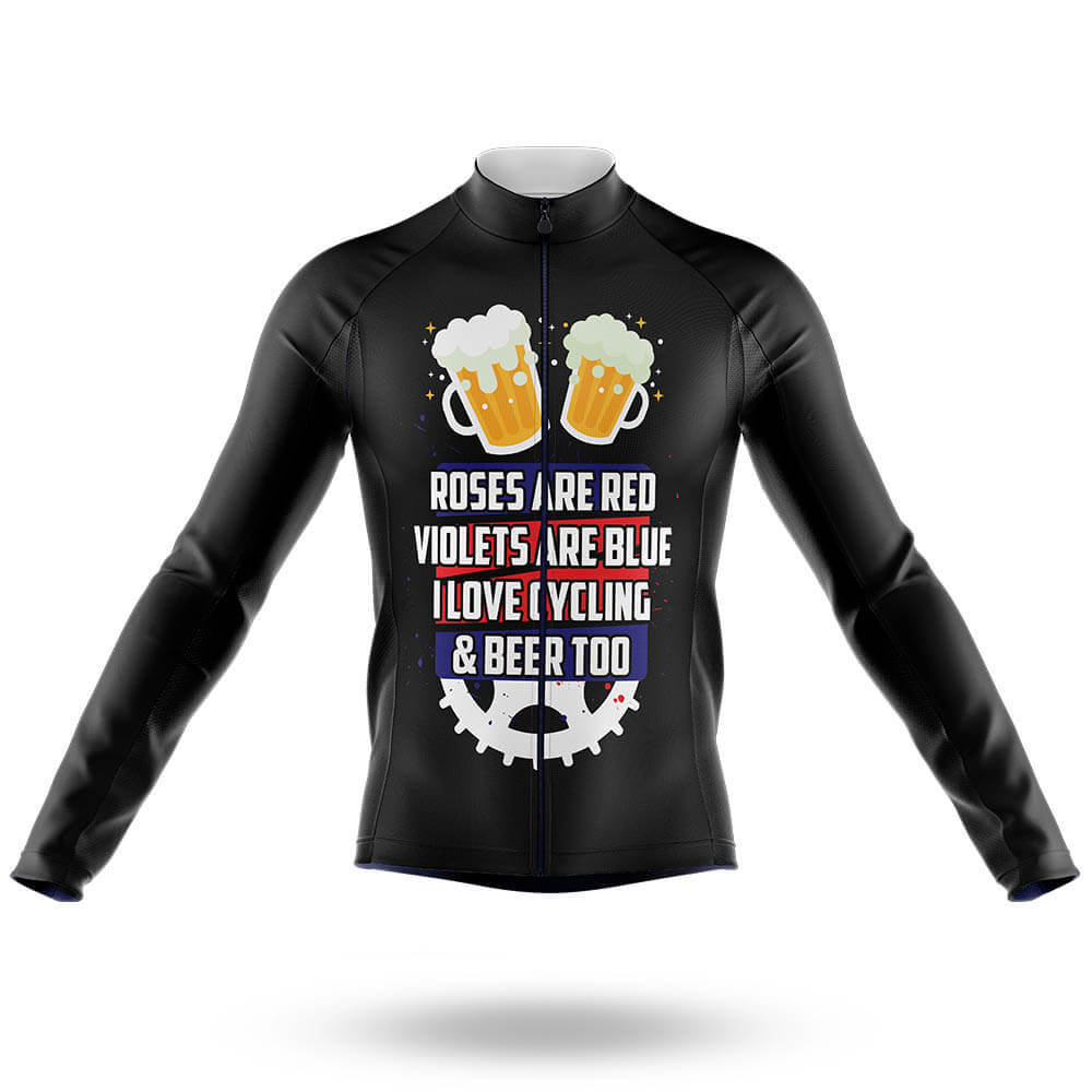 Love Cycling - Men's Cycling Kit-Long Sleeve Jersey-Global Cycling Gear