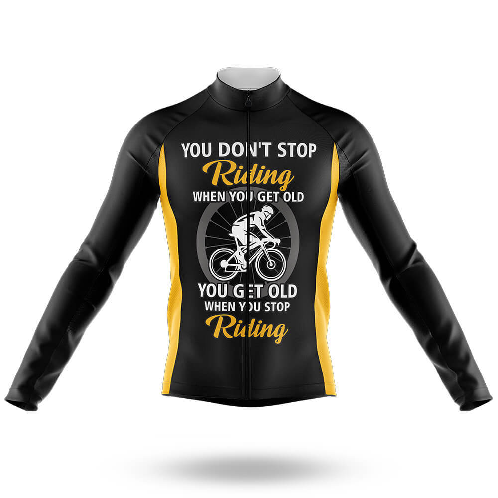 Riding - Men's Cycling Kit-Long Sleeve Jersey-Global Cycling Gear