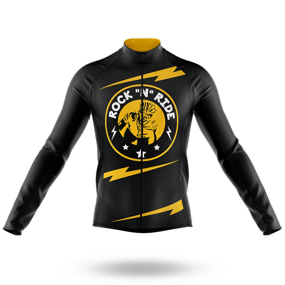 Rock 'N' Ride - Men's Cycling Kit-Long Sleeve Jersey-Global Cycling Gear