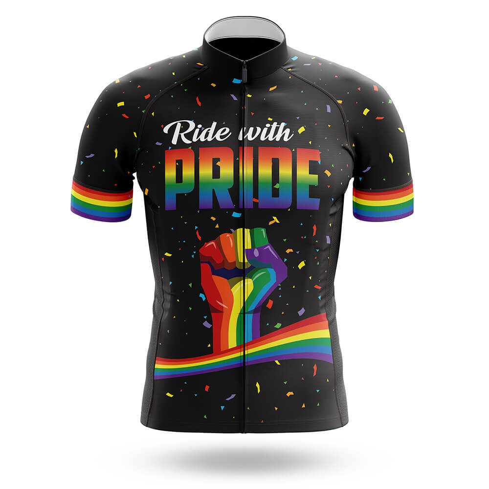 Ride With Pride V2 - Men's Cycling Kit-Jersey Only-Global Cycling Gear