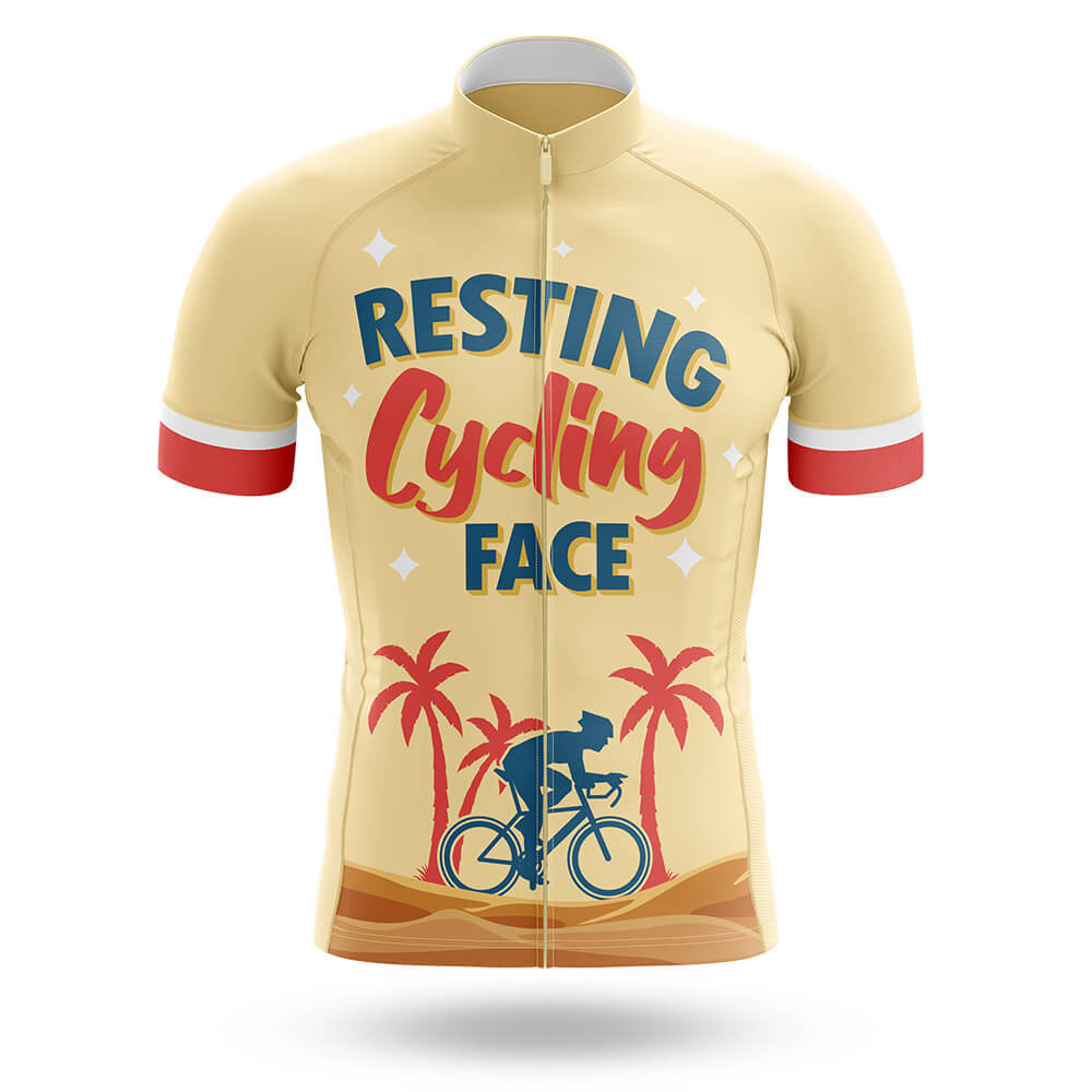 Resting Cycling Face - Men's Cycling Kit-Jersey Only-Global Cycling Gear