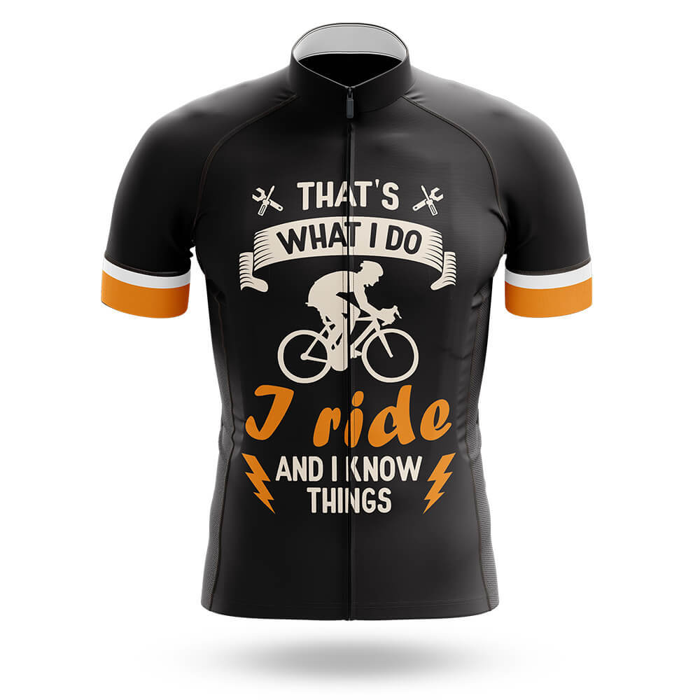 Ride And Know Things - Men's Cycling Kit-Jersey Only-Global Cycling Gear