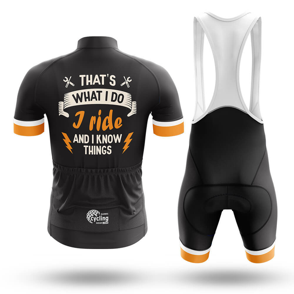 Ride And Know Things - Men's Cycling Kit-Full Set-Global Cycling Gear