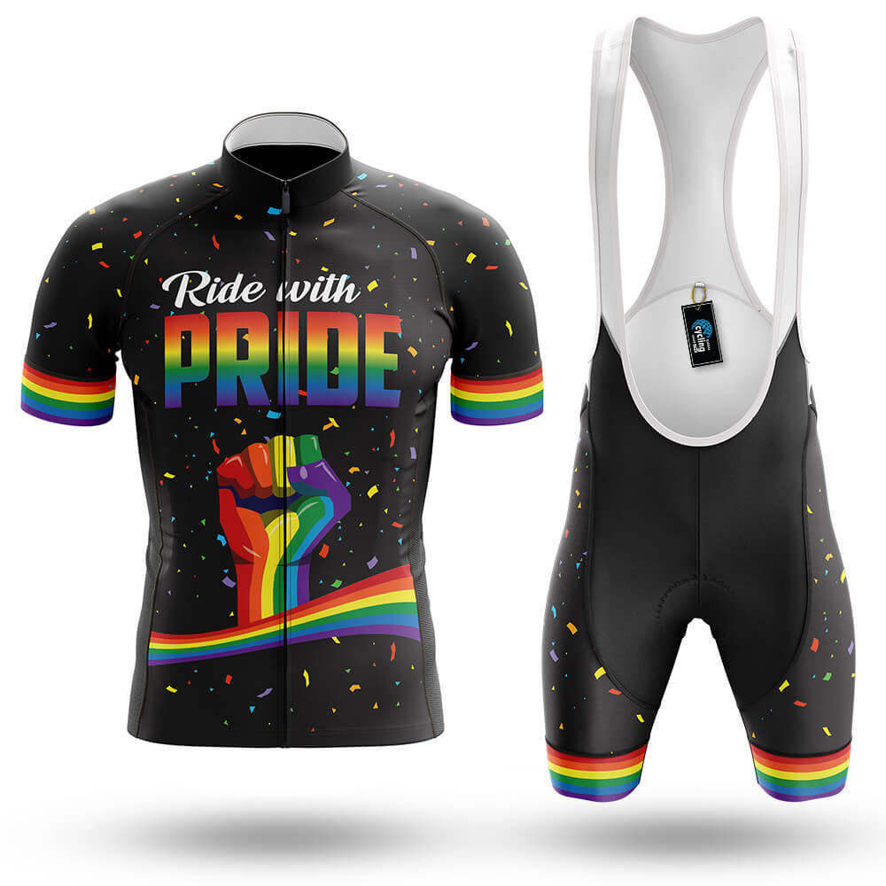 Ride With Pride V2 - Men's Cycling Kit-Full Set-Global Cycling Gear