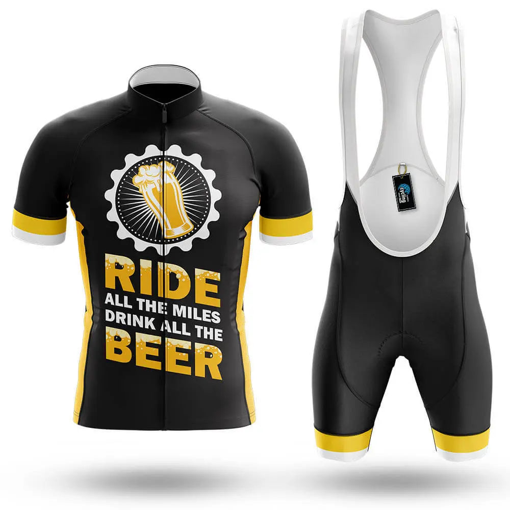 Ride All The Miles - Men's Cycling Kit-Full Set-Global Cycling Gear