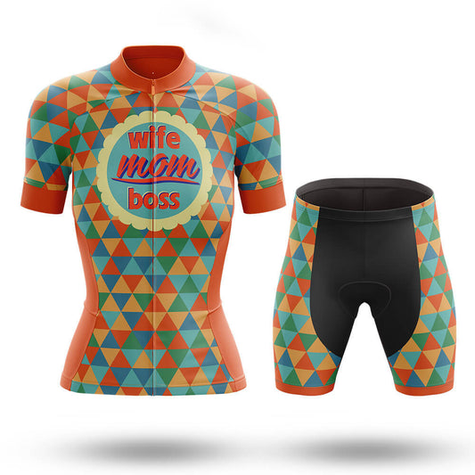 Wife Mom Boss - Cycling Kit-Full Set-Global Cycling Gear