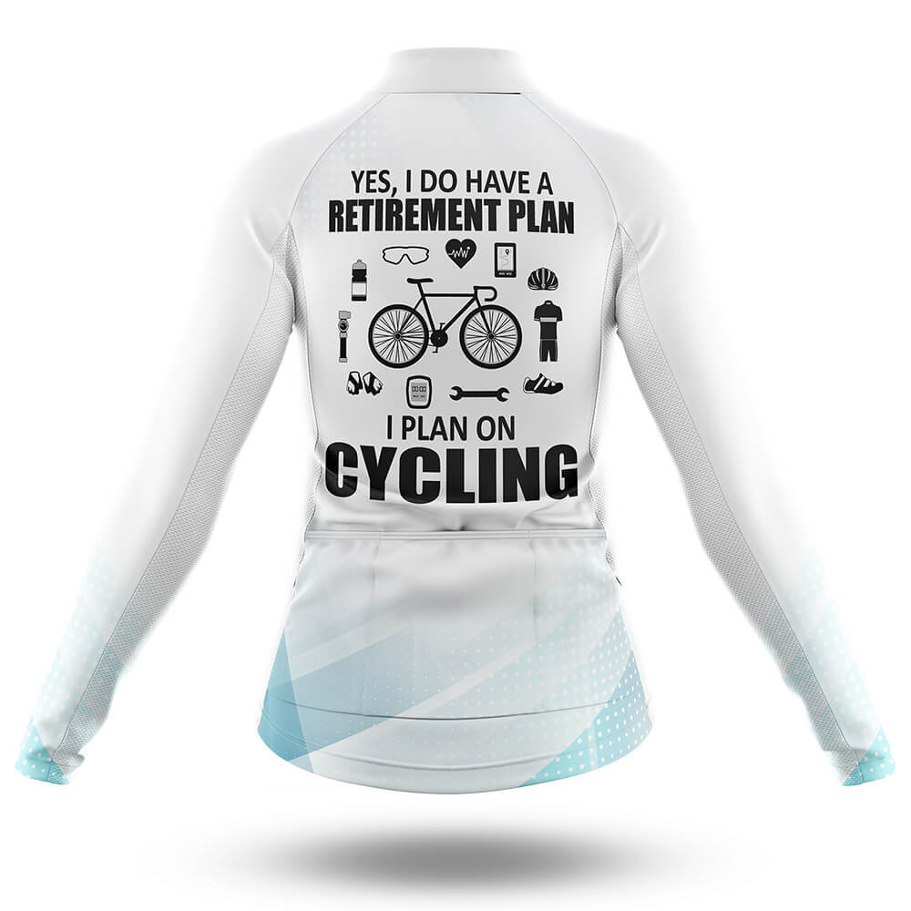 Retirement Plan - Women V2 - Cycling Kit-Full Set-Global Cycling Gear