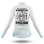 Retirement Plan - Women V2 - Cycling Kit-Full Set-Global Cycling Gear