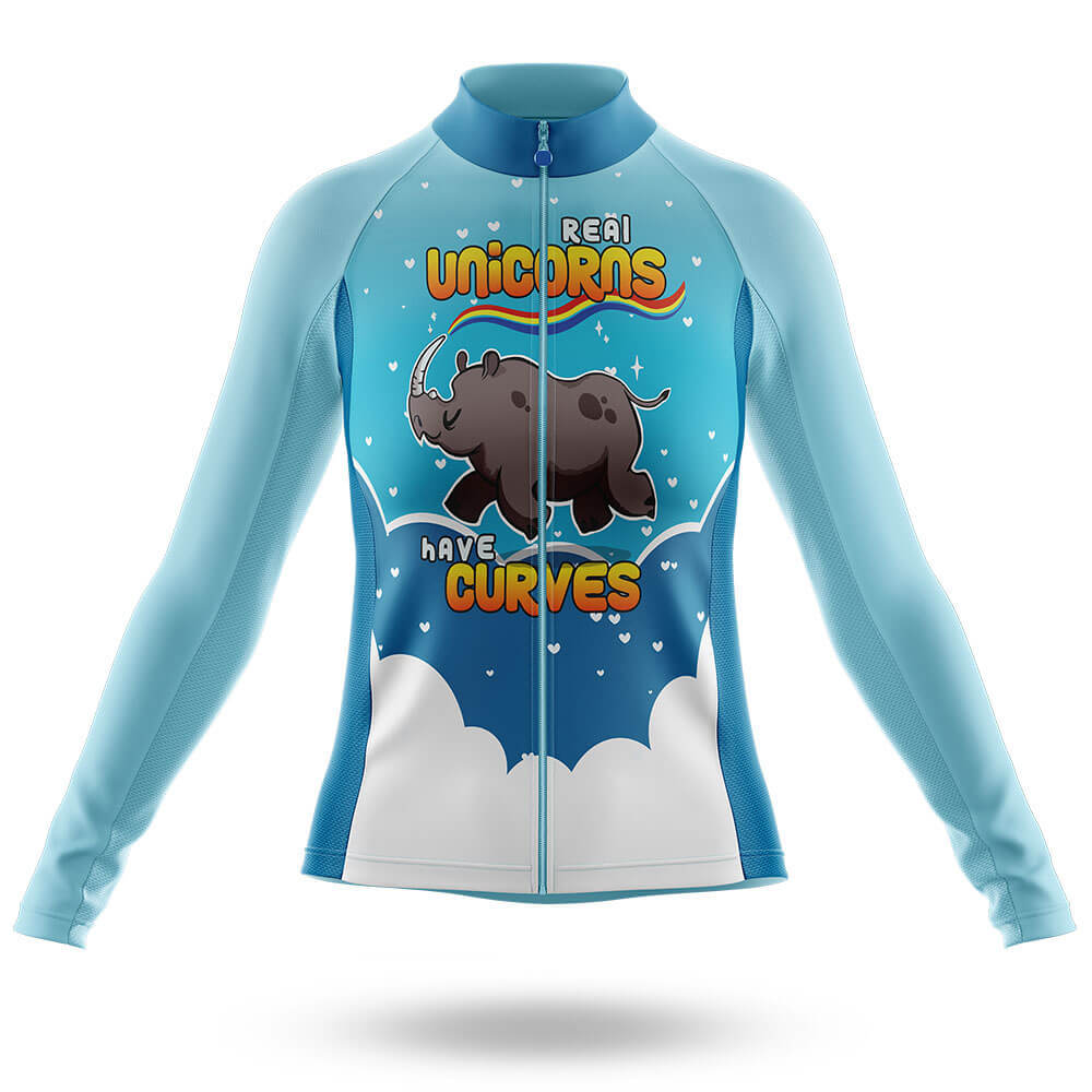 Real Unicorns - Women - Cycling Kit-Long Sleeve Jersey-Global Cycling Gear