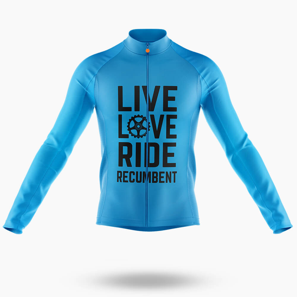 Recumbent Cycling - Men's Cycling Kit-Long Sleeve Jersey-Global Cycling Gear