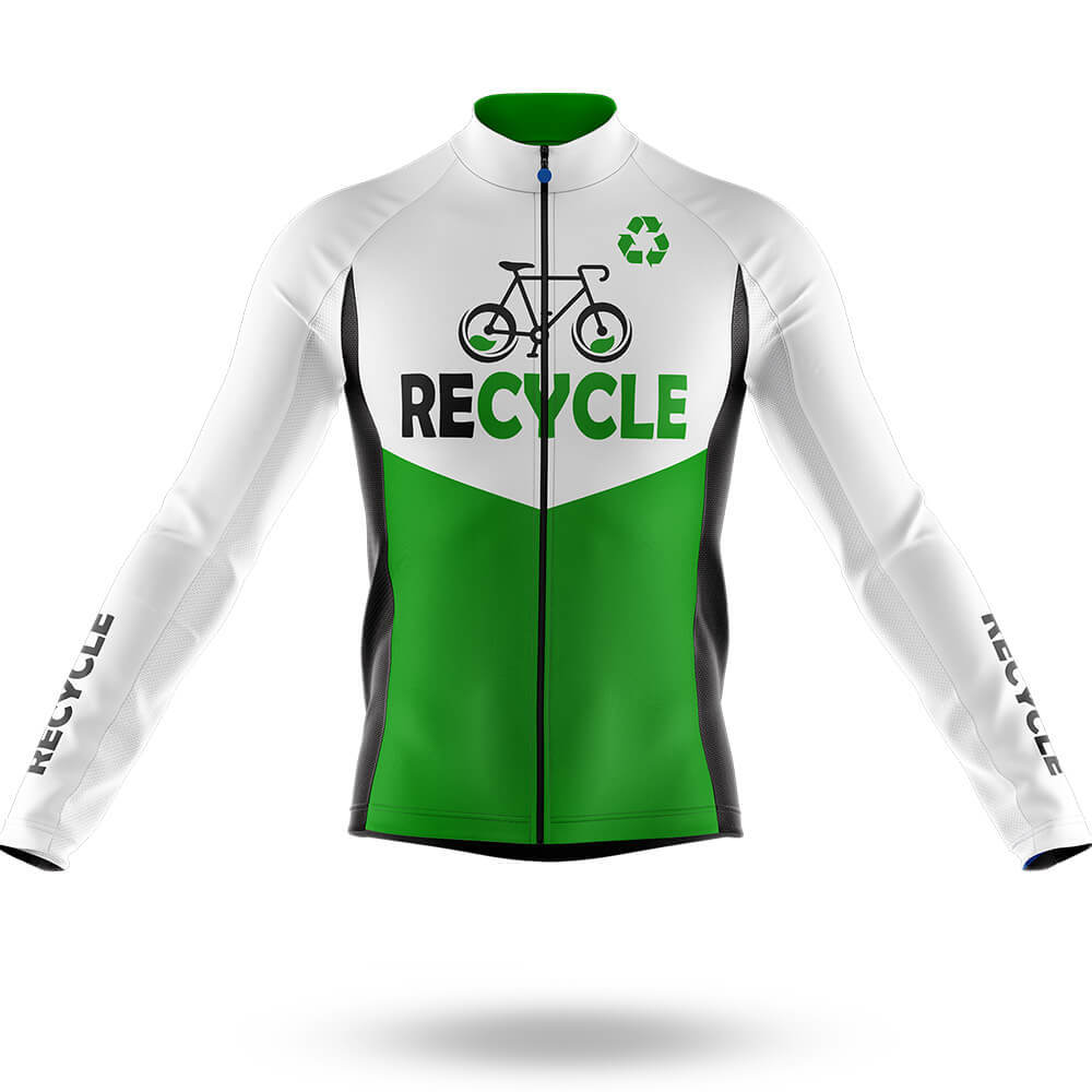 Recycle - Men's Cycling Kit-Long Sleeve Jersey-Global Cycling Gear