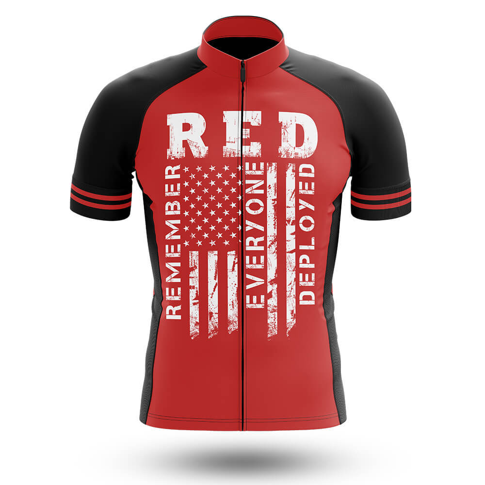 Red Friday - Men's Cycling Kit-Jersey Only-Global Cycling Gear