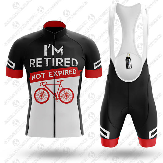 Retired Not Expired - Men's Cycling Kit-Full Set-Global Cycling Gear