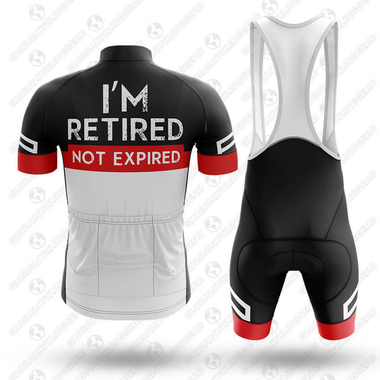 Retired Not Expired - Men's Cycling Kit-Full Set-Global Cycling Gear