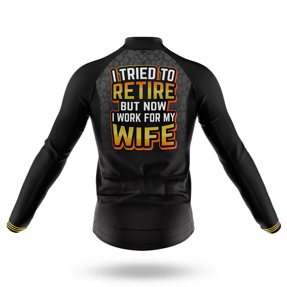 I Tried To Retire- Men's Cycling Kit-Full Set-Global Cycling Gear